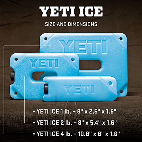 Yeti Ice Refreezable Reusable Cooler Ice Pack