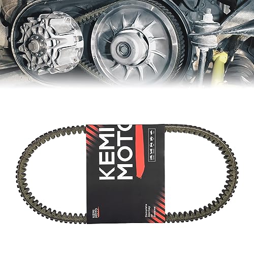 Kemimoto - Correa de transmisión SxS compatible con Can-Am Defender (Max) HD8 HD10 Maverick Sport (Max) 1000 1000R Maverick Trail 800 1000 800R 1000R, potente suave sin deslizamiento, reemplazo OEM 422280656 42280654