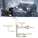 Auxbeam 4 Inch Square Driving Pod Light