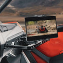 KEMIMOTO - Soportes electrónicos para dispositivos con barra de agarre compatible con RZR PRO XP, soporte para dispositivos electrónicos para teléfono tablet y GPS compatible con Polaris RZR PRO XP/XP4 2022-2023 RZR PRO R/Turbo R