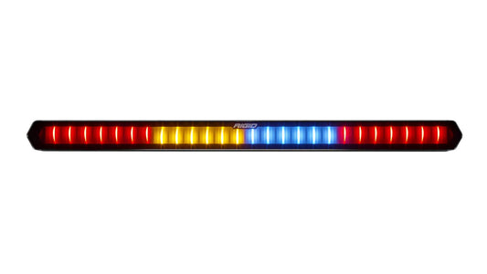 RIGID Industries - 901802 Chase Cara Trasera, 27 Modos, Barra de luz LED de 5 Colores 28 Pulgadas Montaje en Superficie (28 Pulgadas)