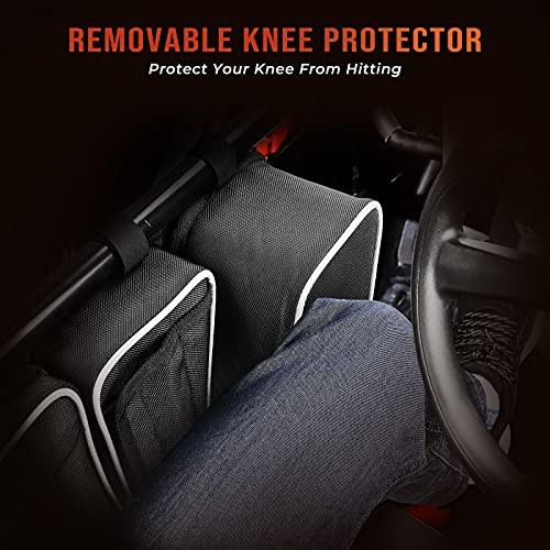 Kemimoto X3 Bolsas para puerta delantera compatibles con Can am Maverick X3 MAX Turbo R X DS Turbo X RS Turbo R 2017 2018 2019 2020 2021 2022 UTV Upper Door Bolsas de almacenamiento con rodillera extraíble y soporte para tazas