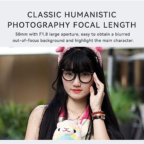 Lente YONGNUO YN50mm F1.8S II, DA DSM para lente Sony Standard Prime