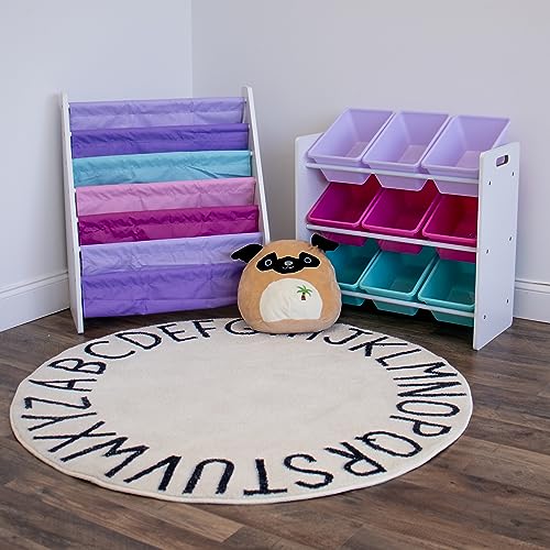 Humble Crew - Organizador de Almacenamiento de Juguetes para niños con 9 contenedores de Almacenamiento