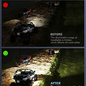 Lupar - Espejo retrovisor LED UTV para espejo retrovisor lateral compatible con barra de jaula de 1.5-2 pulgadas para SXS lado a lado Polaris RZR XP Can-Am Pioneer Yamaha Rhino Wolverine Kawasaki
