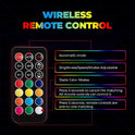 UTV - Luces LED en espiral Bluetooth con mando a distancia