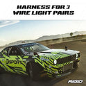 RIGID INDUSTRIES- Arnés de la serie 360; 3 cables (10 pies) (36360)