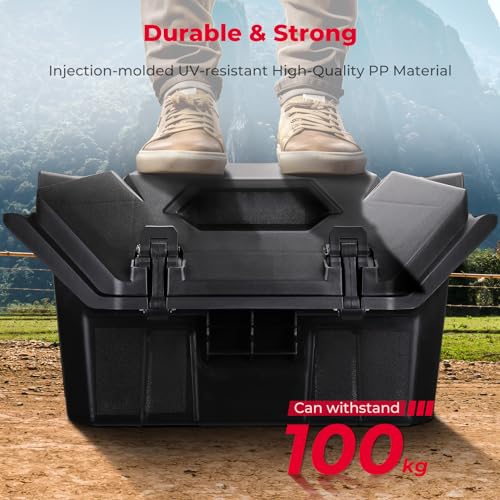 kemimoto PRO XP Caja de carga trasera de almacenamiento compatible con Polaris RZR PRO XP / 4 2021 2020