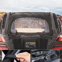 Kemimoto PRO XP - Parabrisas trasero UTV suave para ventana trasera compatible con RZR PRO XP /Turbo R 2020-2023 - Tapón de polvo, a prueba de polvo, accesorios de panel a prueba de lluvia