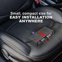 BOSS Audio 2 Canales MOSFET Amplificador de energía con Control Remoto de Nivel del subwoofer