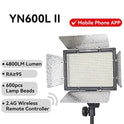 YONGNUO YN600LII YN600L II Pro - Luz LED de Estudio con Temperatura de Color de 5600 K y Brillo Ajustable, para Las cámaras SLR, videocámaras Canon Nikon Pentax Olympus Samsung Panasonic