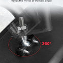 Kemimoto - Espejos laterales UTV, kit de 2 espejos retrovisores compatibles con Kubota RTV400, RTV500, RTV1100, RTV1140, RTV-X1100C - OEM: 77700-V5059