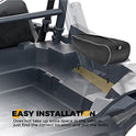 KEMIMOTO UTV 2023 - Bolsas de herramientas para cama trasera UTV Bolsas de almacenamiento para esquinas traseras con reflectantes y PVC resistentes al desgaste, bolsas compatibles con Polaris RZR XP 1000, Turbo todos los modelos