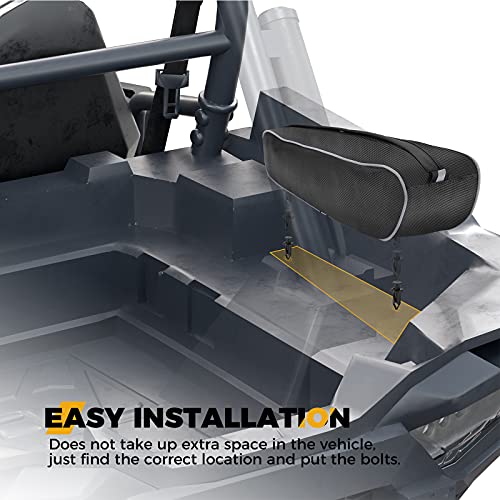 KEMIMOTO UTV 2023 - Bolsas de herramientas para cama trasera UTV Bolsas de almacenamiento para esquinas traseras con reflectantes y PVC resistentes al desgaste, bolsas compatibles con Polaris RZR XP 1000, Turbo todos los modelos