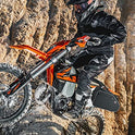 KEMIMOTO - Alforjas de motocicleta de 24 l de gran capacidad con cubiertas de lluvia para motocicleta, moto de motocross, carreras de montaña, todoterreno, accesorios de motocicletas