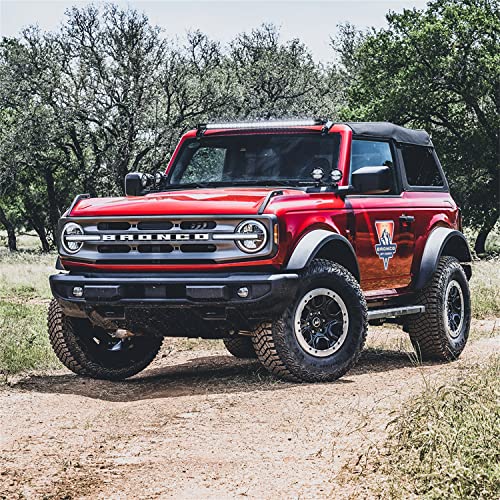Rigid Industries 46722 A Luz de pilar - Kit para Ford Bronco