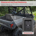 Kemimoto - Caja de almacenamiento, impermeable, 45 L, compatible con Polaris Ranger 570 700 900 1000/Ranger XP 2013-2023