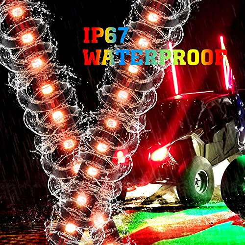 UTV - Luces LED de látigo con control remoto