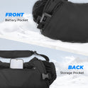 Kemimoto - Saco de mano con calefacción, bolsa eléctrica para calentador de manos con batería recargable, 3 ajustes de calor para caza, camping, trabajo al aire última intervensión, senderismo, fútbol y actividades de golf