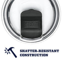 YETI Rambler Vaso de 20 onzas, acero inoxidable, aislado al aspiradora con tapa MagSlider, color azul