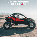 KEMIMOTO X3 - Cubierta de batería compatible con Can-Am Maverick X3 y X3 Max