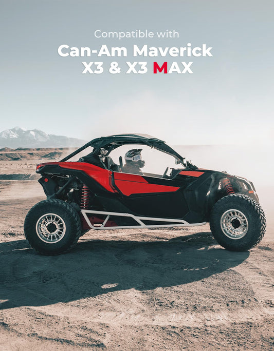 KEMIMOTO X3 - Cubierta de batería compatible con Can-Am Maverick X3 y X3 Max