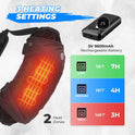 Kemimoto - Saco de mano con calefacción, bolsa eléctrica para calentador de manos con batería recargable, 3 ajustes de calor para caza, camping, trabajo al aire última intervensión, senderismo, fútbol y actividades de golf