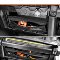 KEMIMOTO - Redes de almacenamiento para salpicaderos, 2 unidades, compatibles con Can-Am Defender & Defender MAX, redes de almacenamiento para salpicaderos, OE 715003129