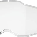 Lente de repuesto 100% Goggle PLUS – Inyectada – Compatible con anteojos Racecraft 2, Accuri 2 y Strata 2