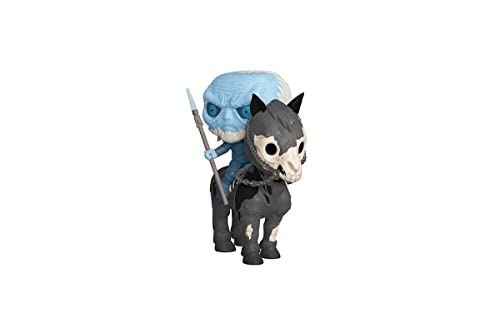 Funko Collectible Figure Pop! Rides, Game of Thrones, White Walker On Horse