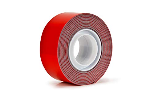 Heavy-Duty Exterior Mounting Tape, Holds 5 lb, 1"x60"