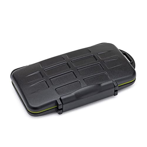 Koah Pro - Funda de almacenamiento de memoria resistente para hasta 3 tarjetas XQD/CFExpress y 6 tarjetas SD