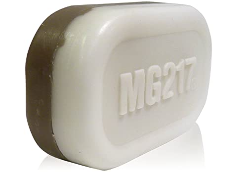 MG217 Psoriasis Dead Sea Mud and Salt Jabón de barra dual con aloe y vitamina E, 90 oz