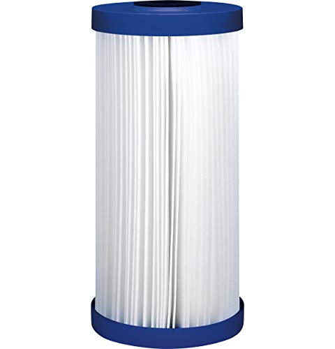 GE FXHSC - Filtro de agua para debajo del fregadero, repuesto para sistema de filtración de agua, certificado NSF, reduce sedimentos, óxido y otras impurezas del agua, reemplaza cada 3 meses para obtener los mejores resultados, 1 filtro