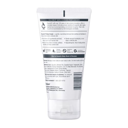 Eucerin Baby Creme 5 Ounce (Pack of 3)