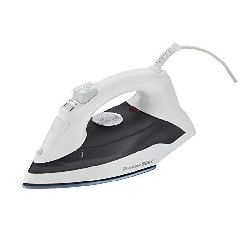 Proctor Silex Plancha de Vapor Antiadherente de cerámica electrónica