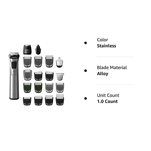 PHILIPS Norelco - Recortadora Multiusos de Acero Inoxidable