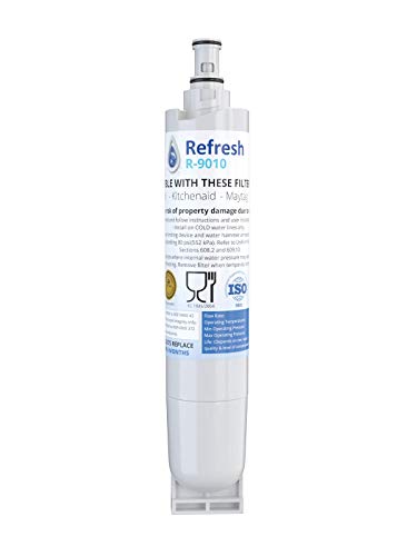 PREMIUM nevera filtro de agua compatible con Whirlpool 4396508, 4396501 Pur KitchenAid Maytag