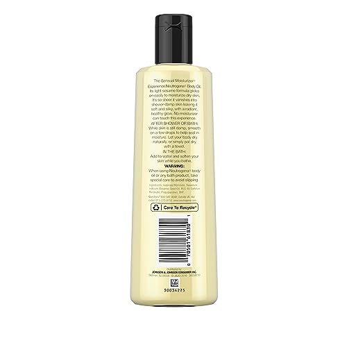 Body Oil - Light Sesame Formula by Neutrogena for Unisex - 16 oz Oil