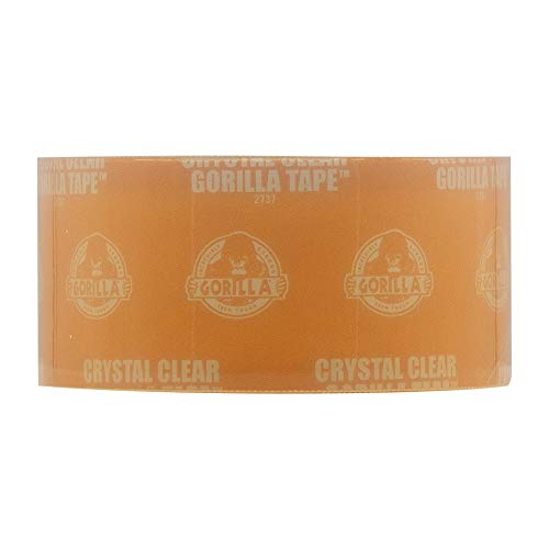 Gorilla Glue 6060002 1.88x18YD CLR or Clear or Cleaner Gori Tape - Quantity 1