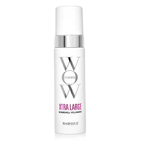 COLOR WOW Xtra Large Bombshell Volumizer – Nueva tecnología 2021 sin alcohol, sin peso, volumen no dañino – espesar al instante el cabello fino y plano para obtener resultados de gran volumen que duran días