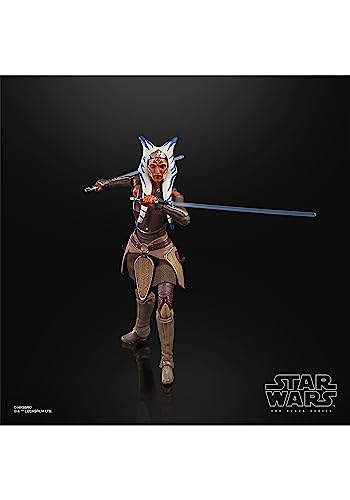 Star Wars The Black Series - Figura de Ahsoka Tano a Escala de 15 cm Rebels - Edad: 4+
