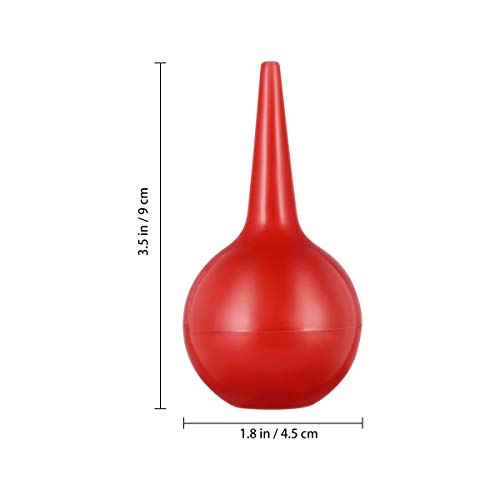 ueetek 30 ml Jeringa de la foco incluida Oreja Lavado Sucker Squeeze de succión de hule foco