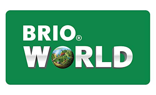 BRIO World 33592 Mighty Red Action Locomotora | Tren de Juguete a Pilas con Efectos de luz y Sonido para niños a Partir de 3 años
