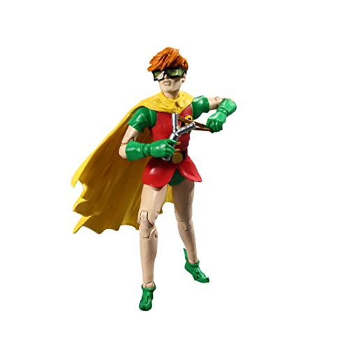 McFarlane Toys DC Multiverse The Dark Knight Devuelve Robin Figura de acción de 7 Pulgadas con Piezas de Caballo Build-A y Accesorios (el Estilo de la Figura Puede Variar)