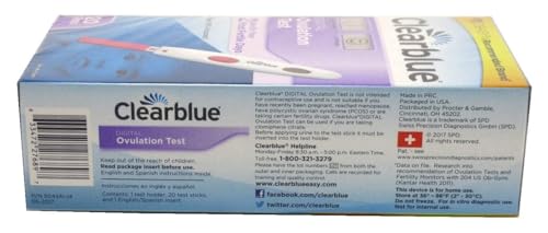 Clearblue Digital Ovulation Test, 20 Tests