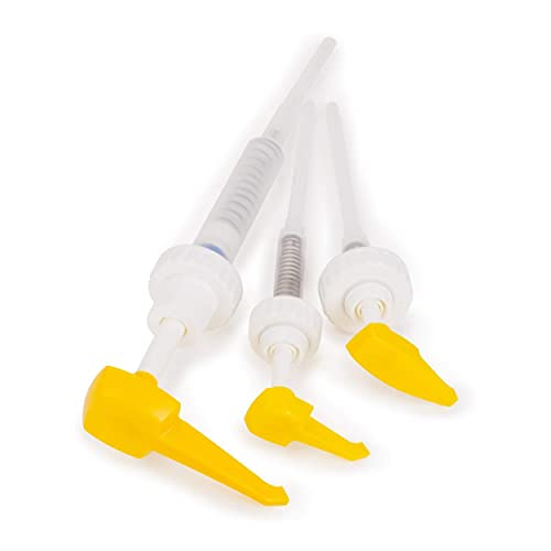 West System 105A Resina Epoxi (32 ml) Paquete con 207SA Especial Clear Epoxy Hardener (11 ml) y 300 Mini Bombas Epoxi Metering Set de 3 bombas (3 unidades)