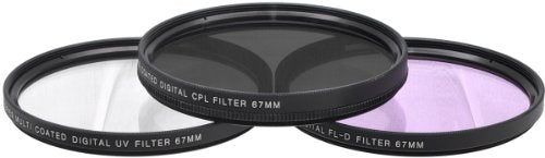Xit 67mm UV/CPL/FL-D Camera filter kit 67mm - Filtro para cámara (6.7 cm, Camera filter kit, 3 pieza(s))