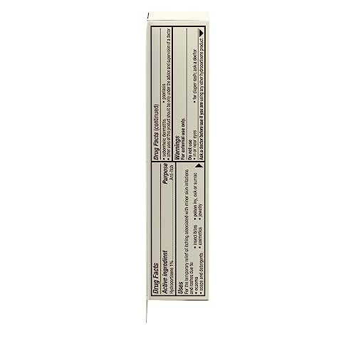 Aveeno 1% Hydrocortisone Anti-Itch Cream, Maximum Strength, 1-Ounce Tube