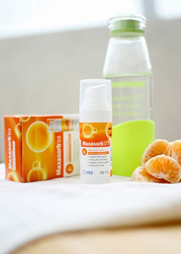 Vita Sciences Vitamin D3 Skin Cream - 1000 IU Maxasorb D3 Lotion - 1.7 Fl Oz by Vita Sciences